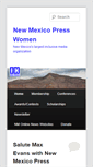 Mobile Screenshot of newmexicopresswomen.org